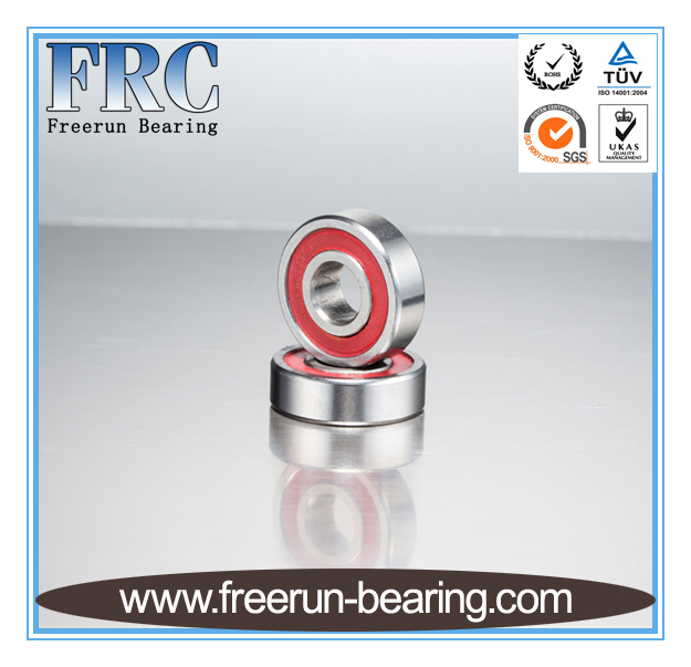 6700-2RS 10x15x4 Precision High Speed RC Car Ball Bearing, Chrome Steel (GCr15) with Yellow Rubber Seals ABEC-1 ABEC-3 ABEC-5